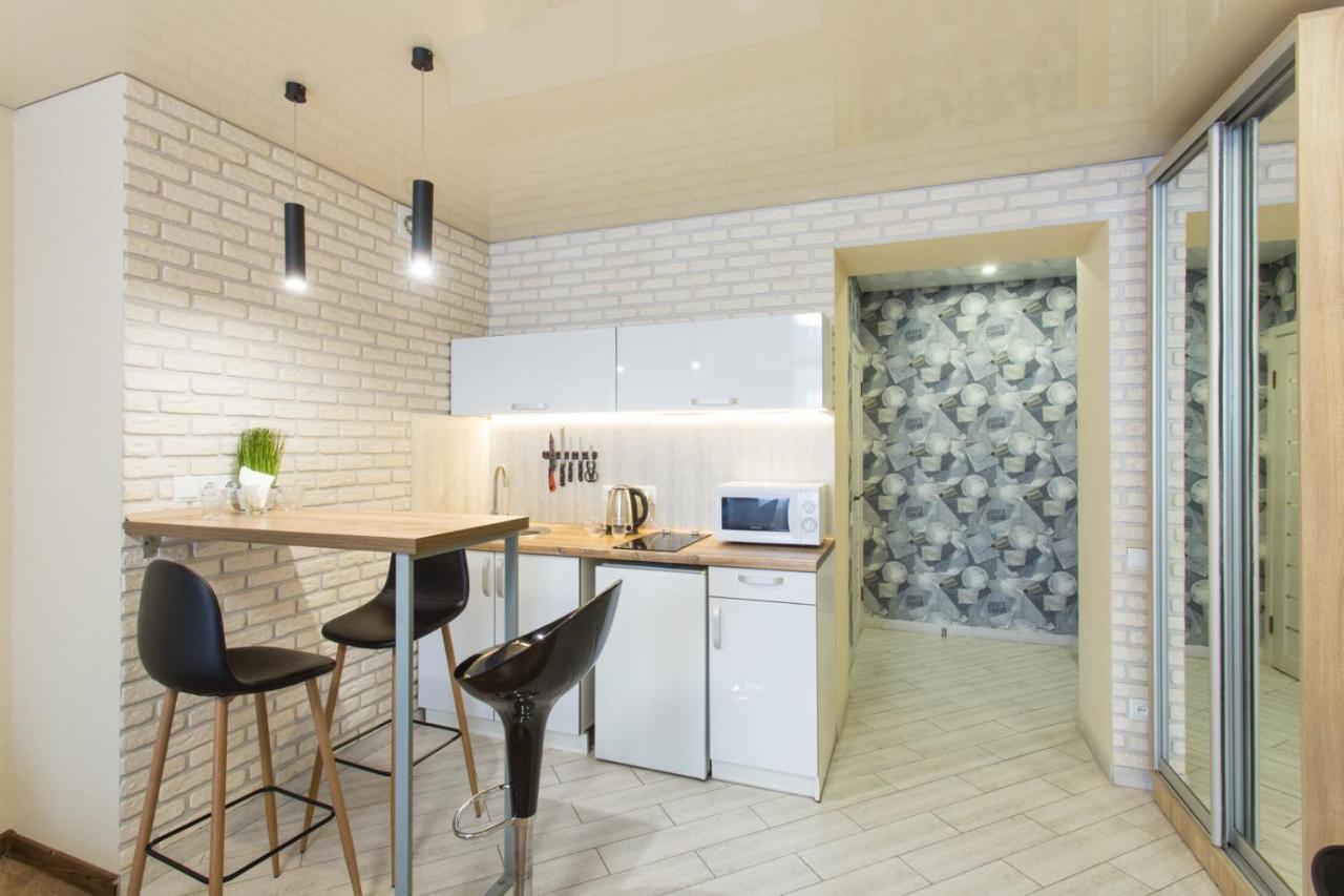 Studio With An Amazing View Kharkiv Extérieur photo